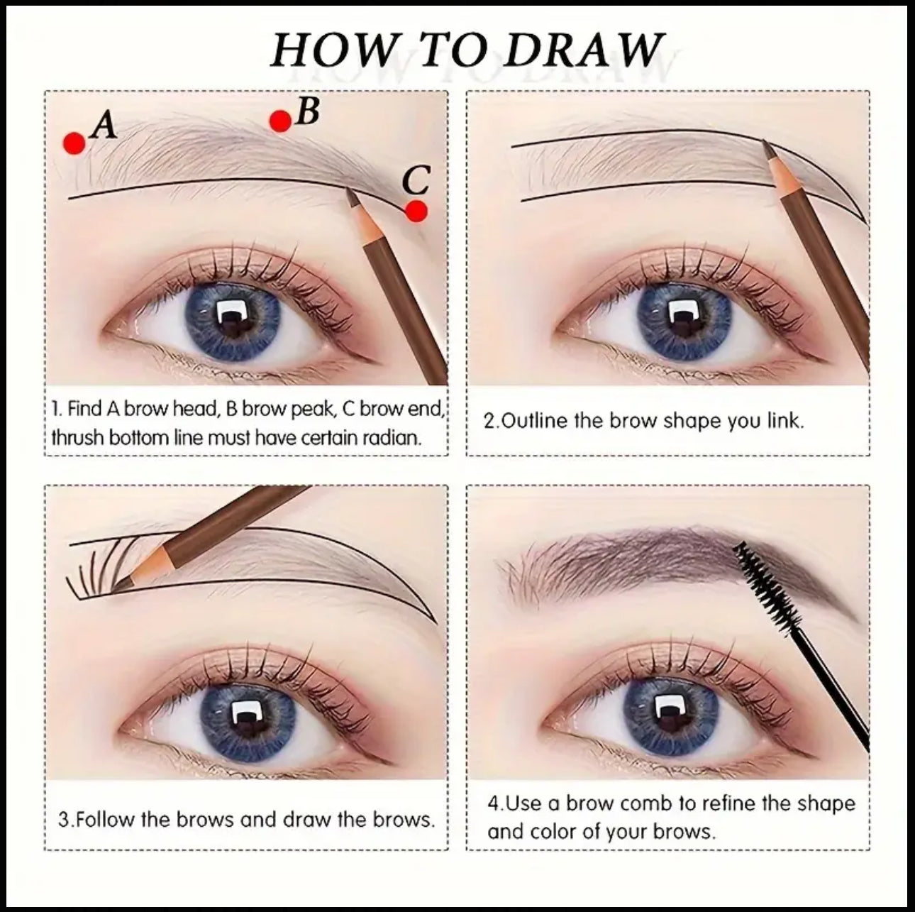 Brow Pencil - Dark Brown