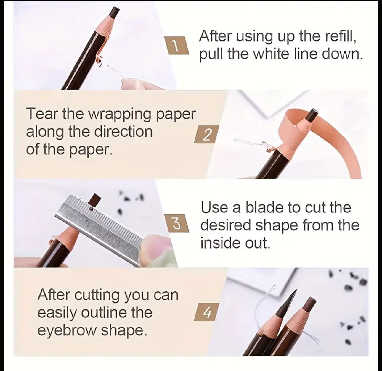 Brow Pencil - Dark Brown