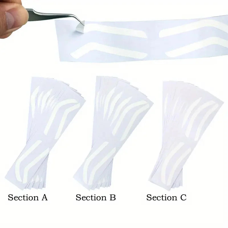 Brow Stencil Paper (10pcs)