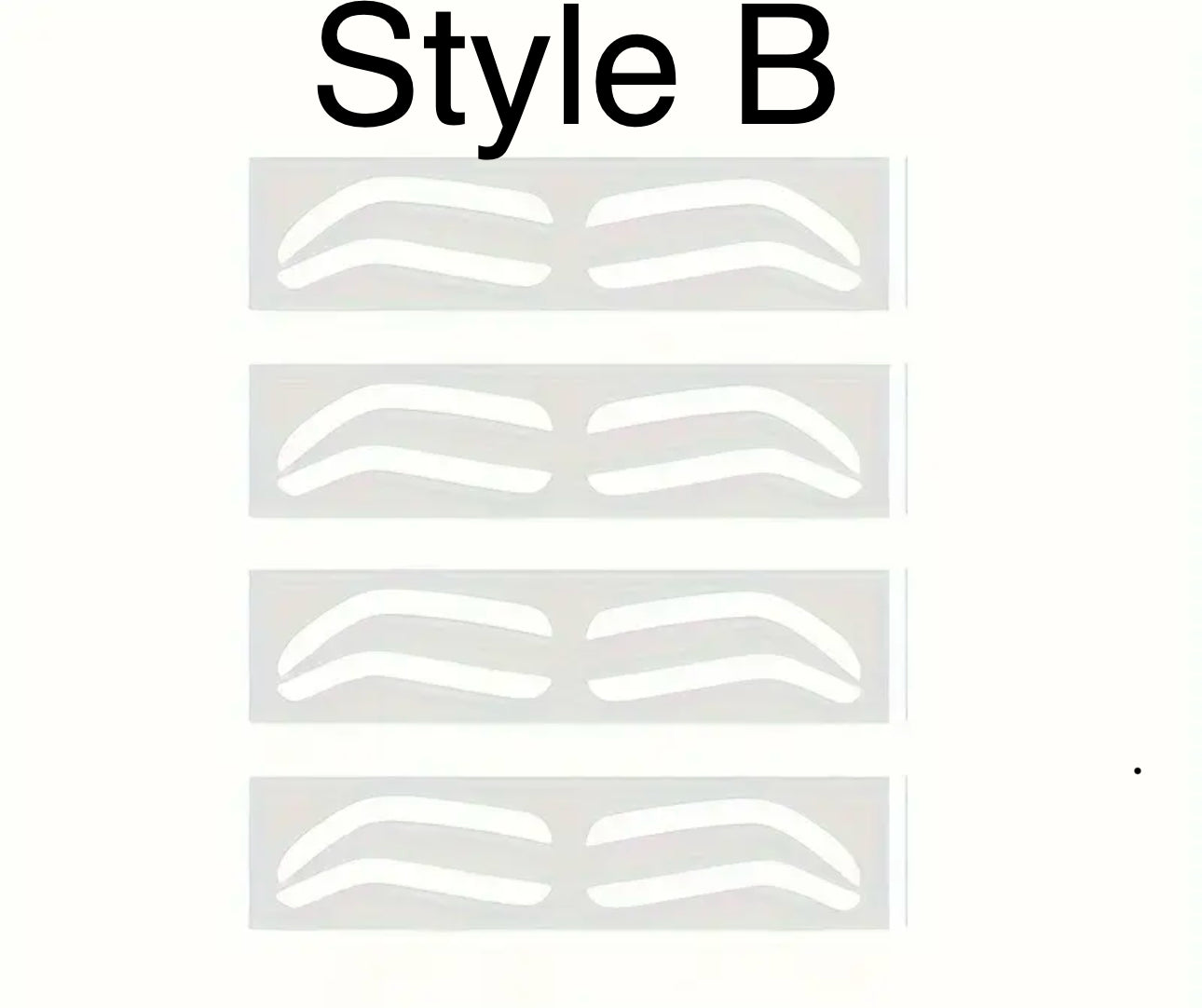 Brow Stencil Paper (10pcs)