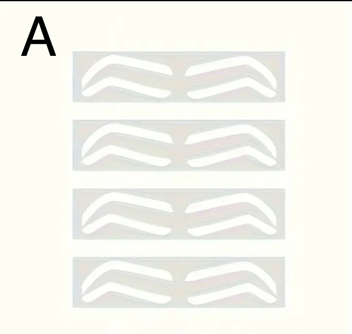 Brow Stencil Paper (10pcs)