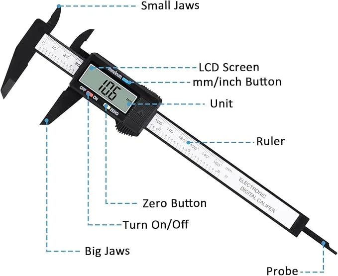 Browns Mapping Ruler - Digital & Battery