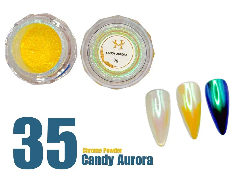 HANG Chrome Powder - #35 Candy Aurora 1g - TTT Nails Supply