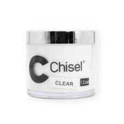 Chisel 2 in 1 Acrylic & Dipping Powder Refill 12oz - Clear