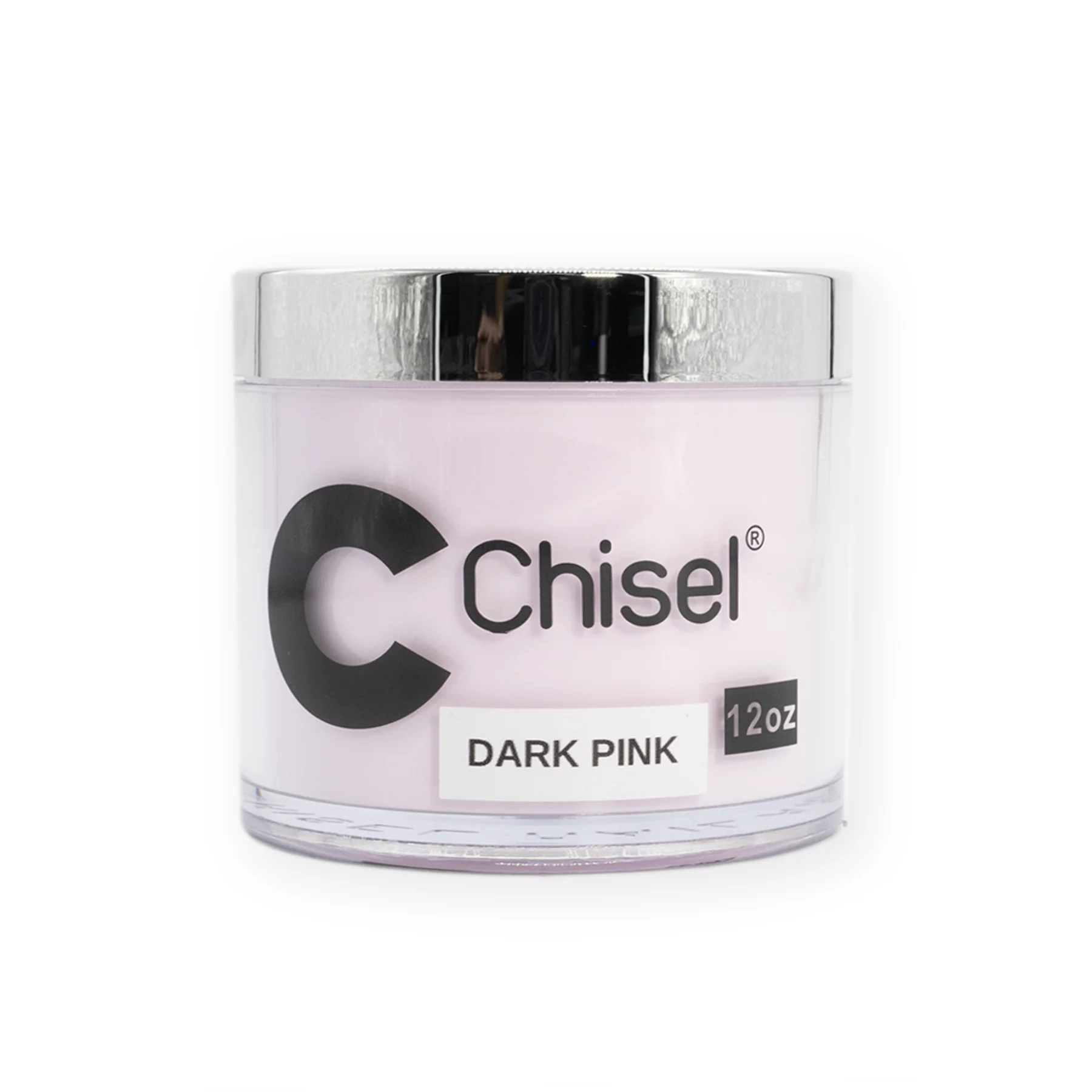 Chisel 2 in 1 Acrylic & Dipping Powder Refill 12oz - Dark Pink