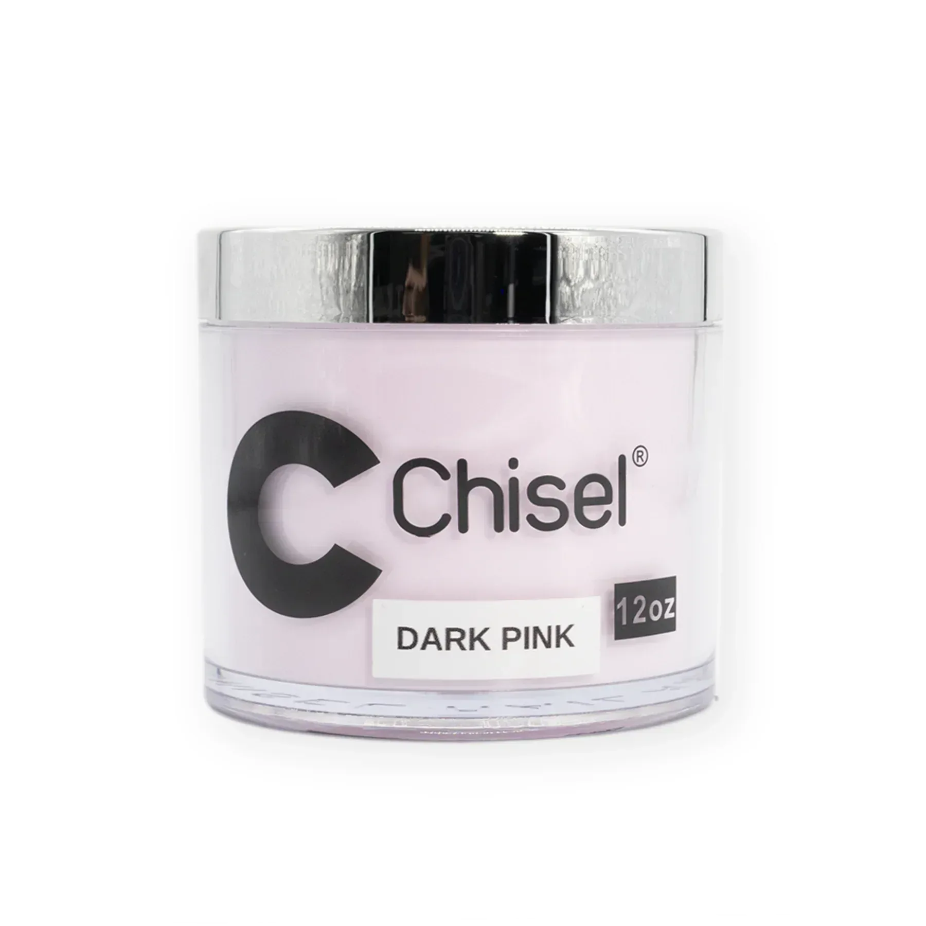 Chisel 2 in 1 Acrylic & Dipping Powder Refill 12oz - Dark Pink - TTT Nails Supply