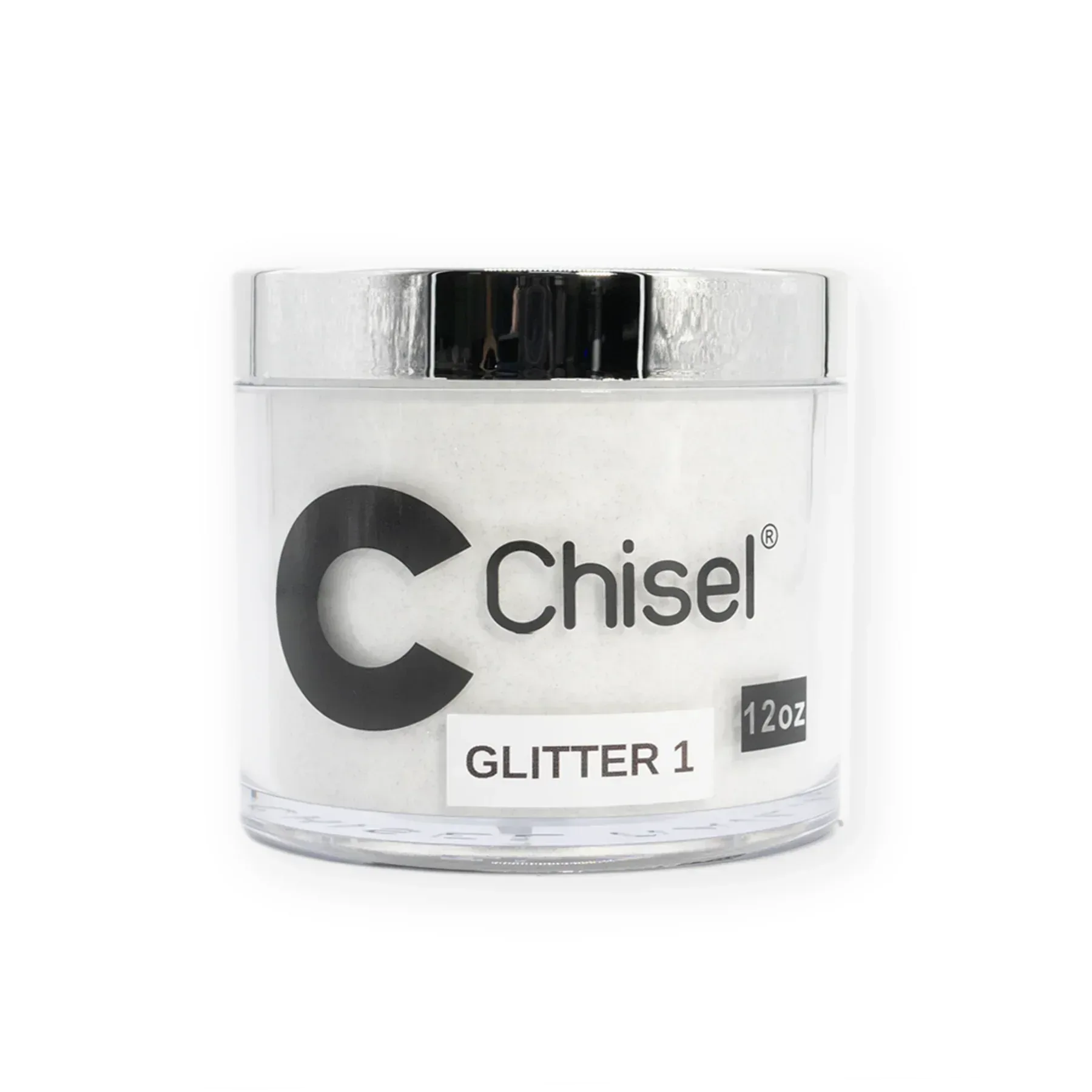 Chisel 2 in 1 Acrylic & Dipping Powder Refill 12oz - Glitter - TTT Nails Supply