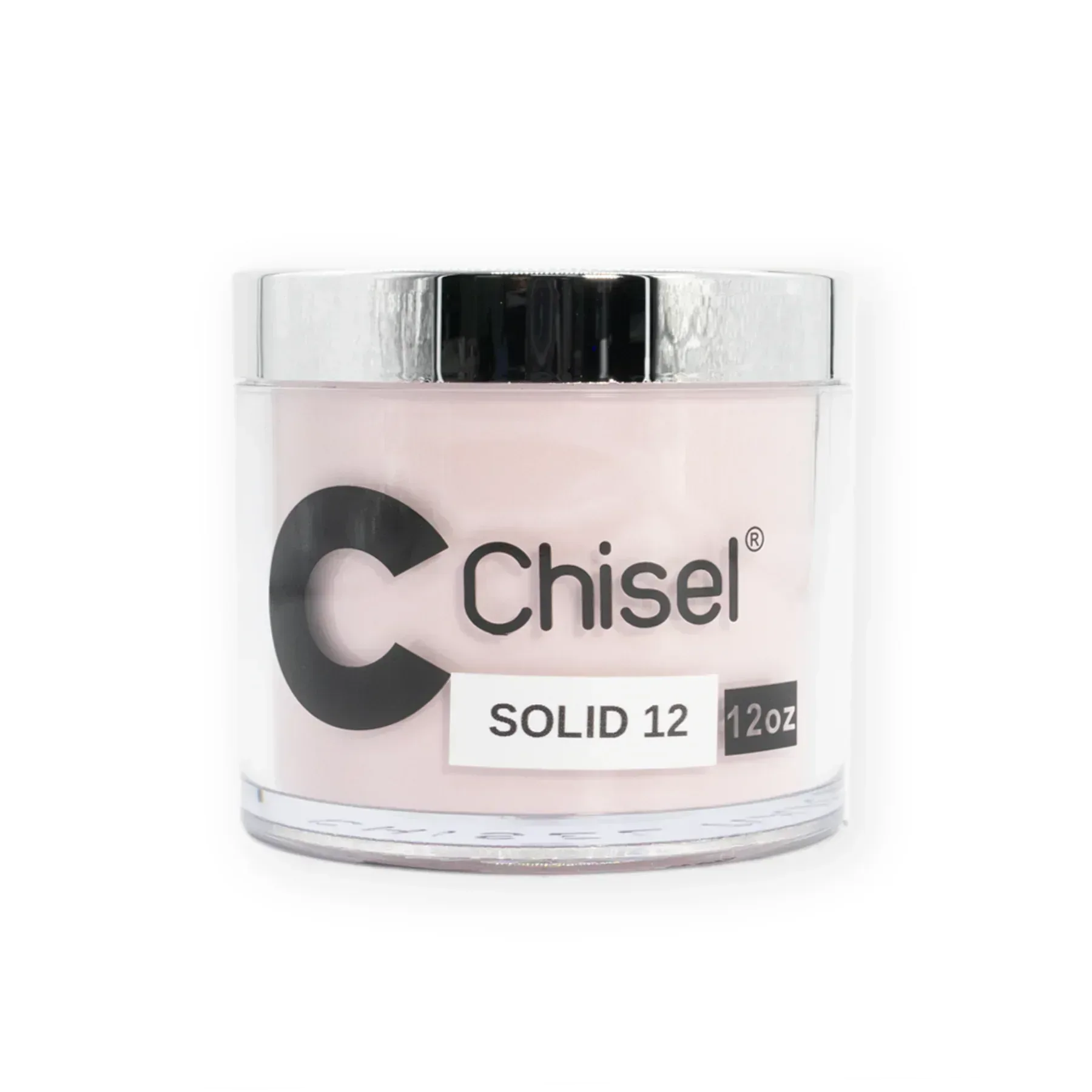 Chisel 2 in 1 Acrylic & Dipping Powder Refill 12oz - SOLID 12 - TTT Nails Supply