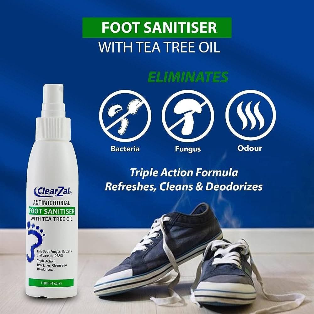 ClearZal® Antimicrobial Foot Sanitiser