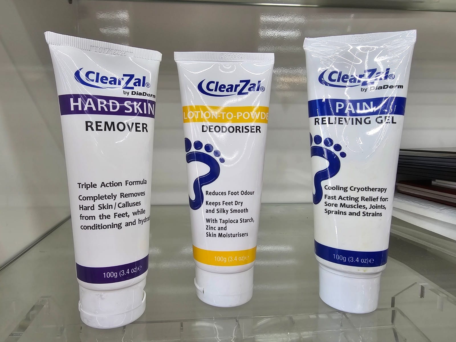 ClearZal® Lotion to Powder Deodoriser 100g (3.4oz)