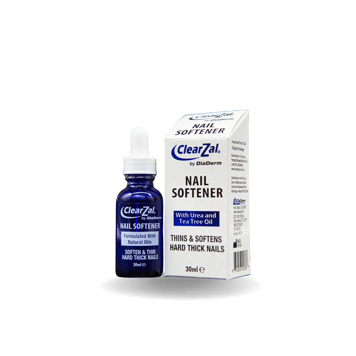 ClearZal® Nail Softener With Urea and Tea Tree Oil 1oz (30ml)