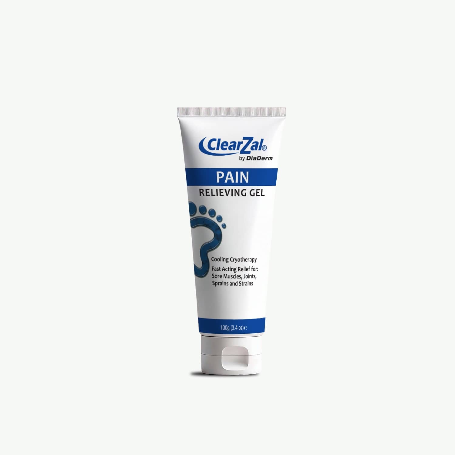 ClearZal® Pain Relieving Gel Hands-Free Tube 100g (3.4oz)