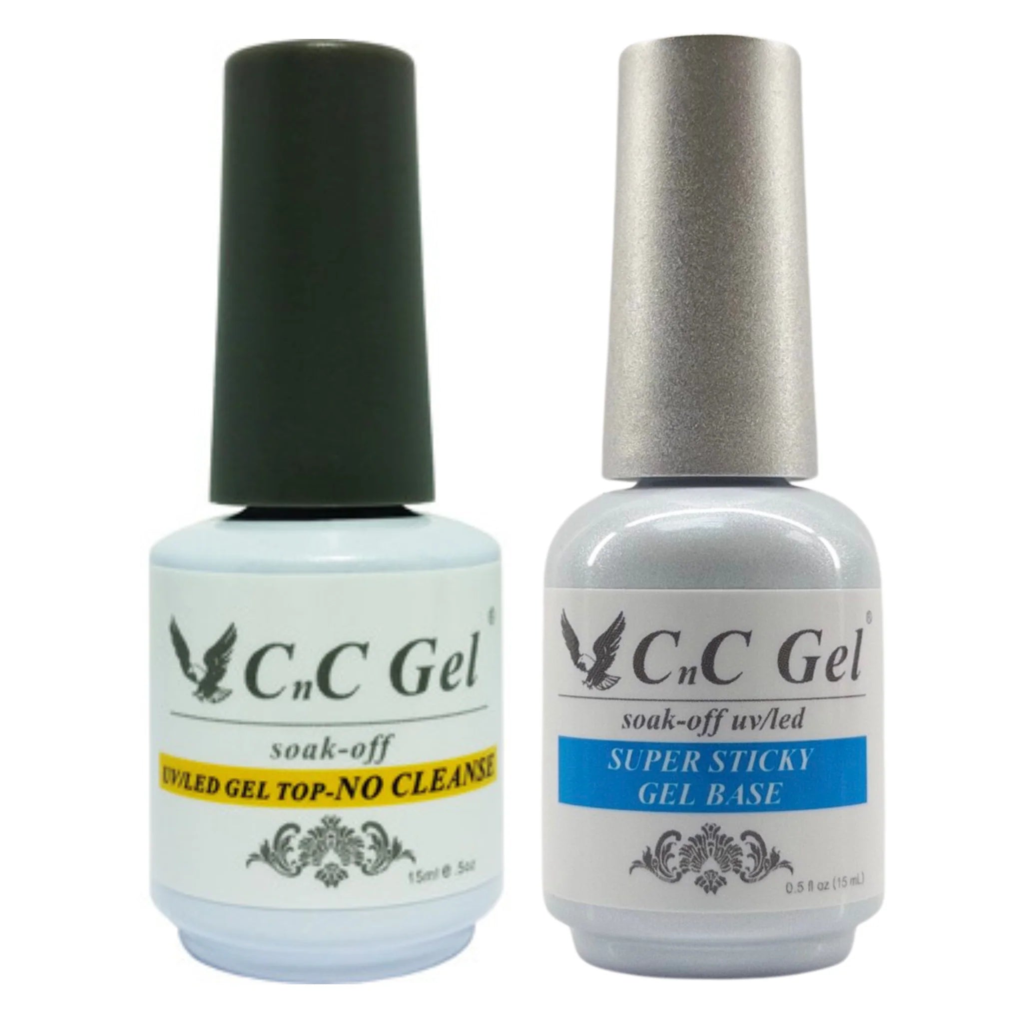 CnC Gel Top Coat No Cleanse 0.5oz (No Wipe)