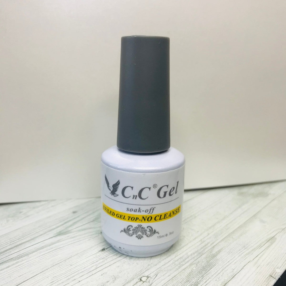 CnC Gel Top Coat No Cleanse 0.5oz (No Wipe)