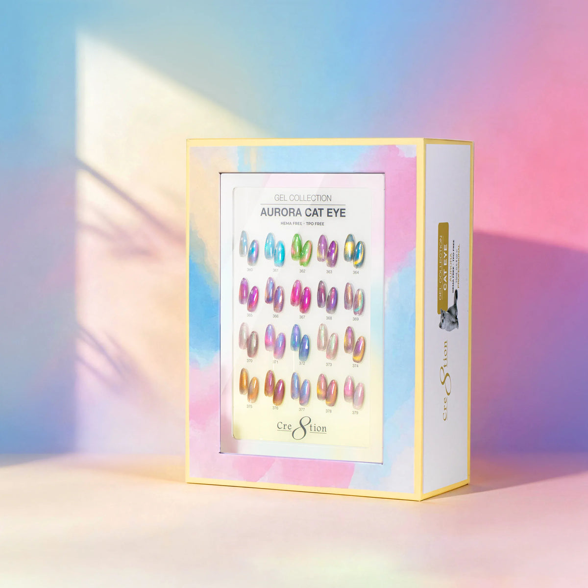 Cre8tion Cat Eye - Aurora Collection, 20 Gel Colors ($7.95/ea)