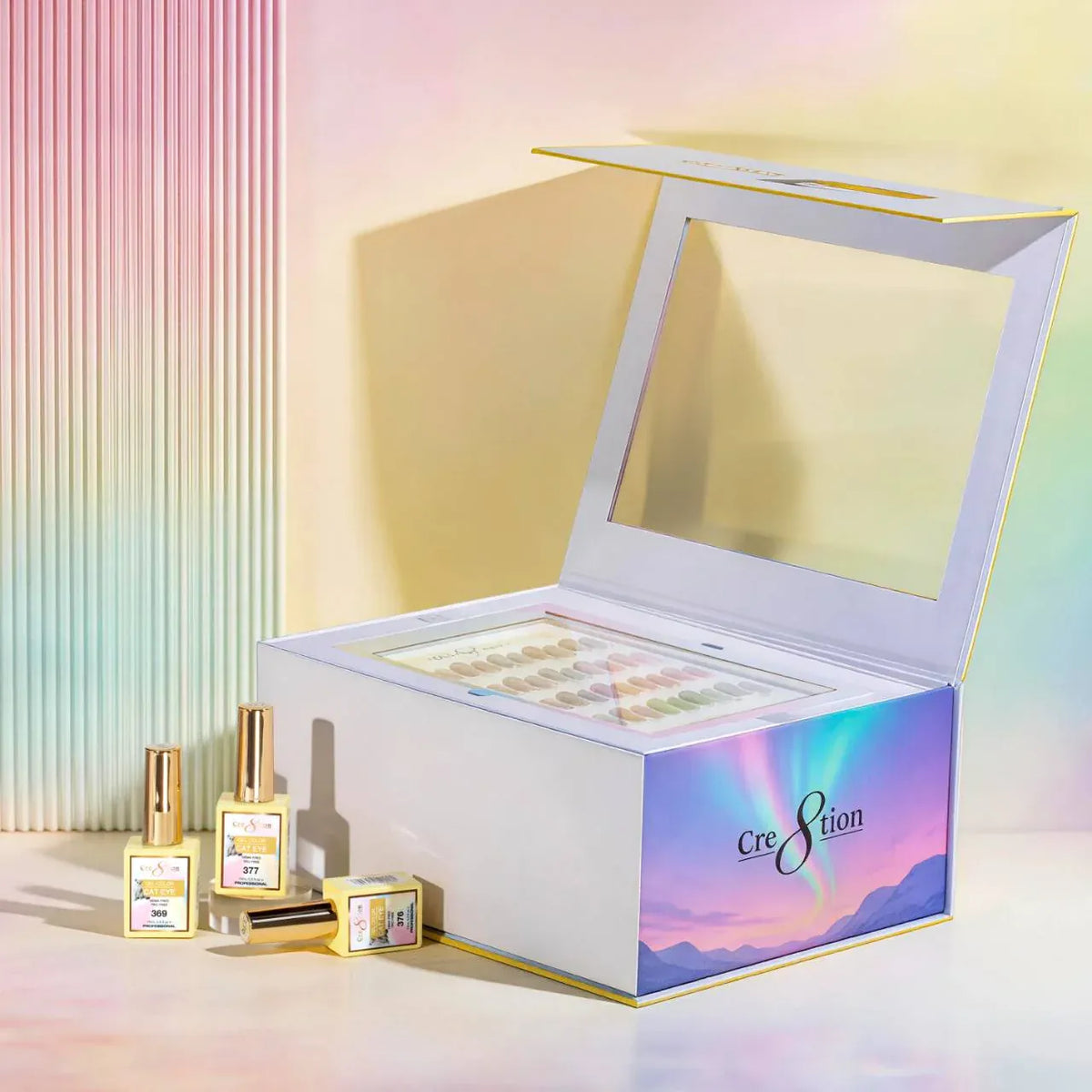 Cre8tion Cat Eye - Aurora Collection, 20 Gel Colors ($7.95/ea)