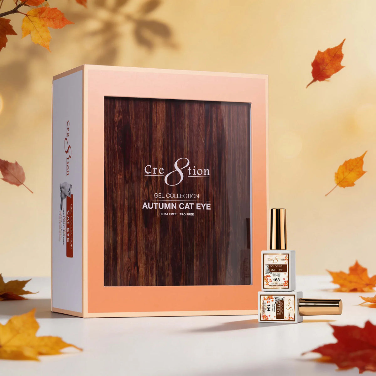 Cre8tion Cat Eye - Autumn Collection, 24 Colors Gel 0.5oz ($7.45/ea)