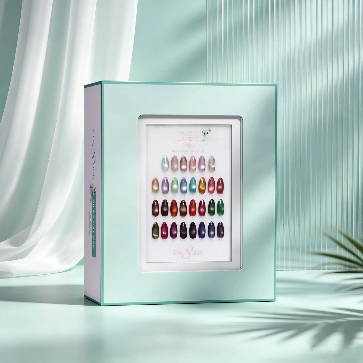 Cre8tion Cat Eye - Silky Collection, 30 Gel Colors ($7.45/ea)