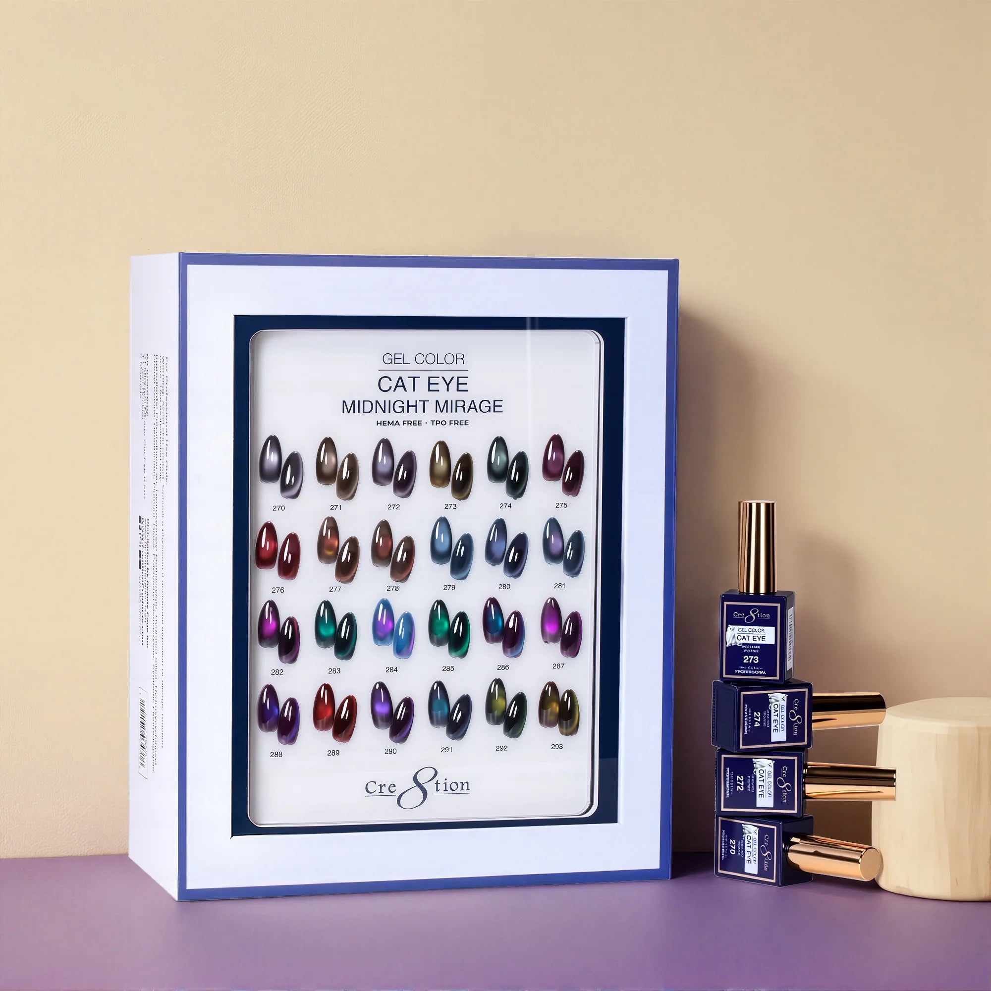 Cre8tion Cat Eye Midnight Mirage Collection - 24 Colors