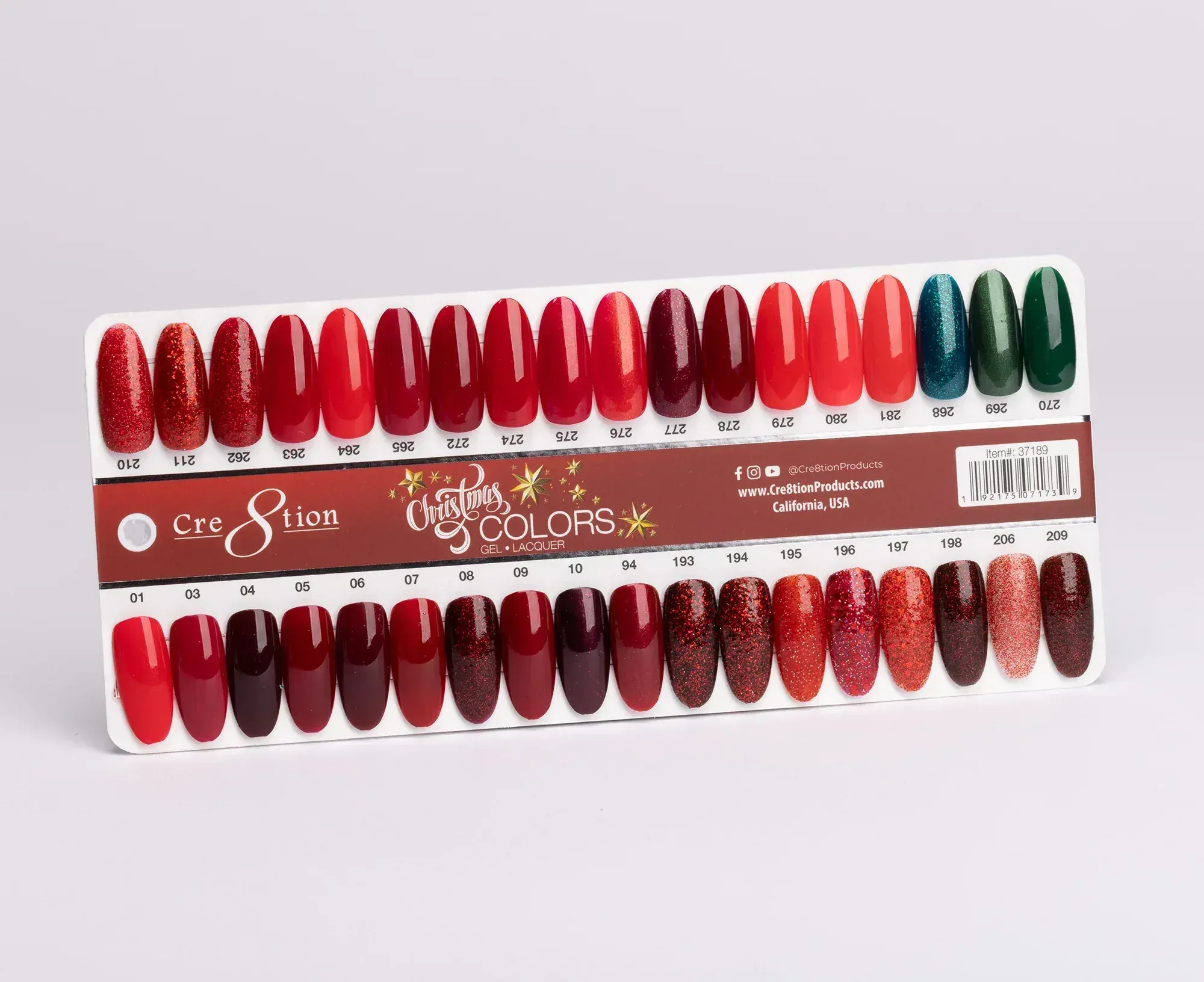 Cre Collection Site Cre8tion CHANCE Matching Duo Gel Polish 0.5oz - Christmas Collection 3 ...