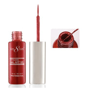 Cre8tion Detailing Nail Art Gel 0.33oz - #36 Red Platinum