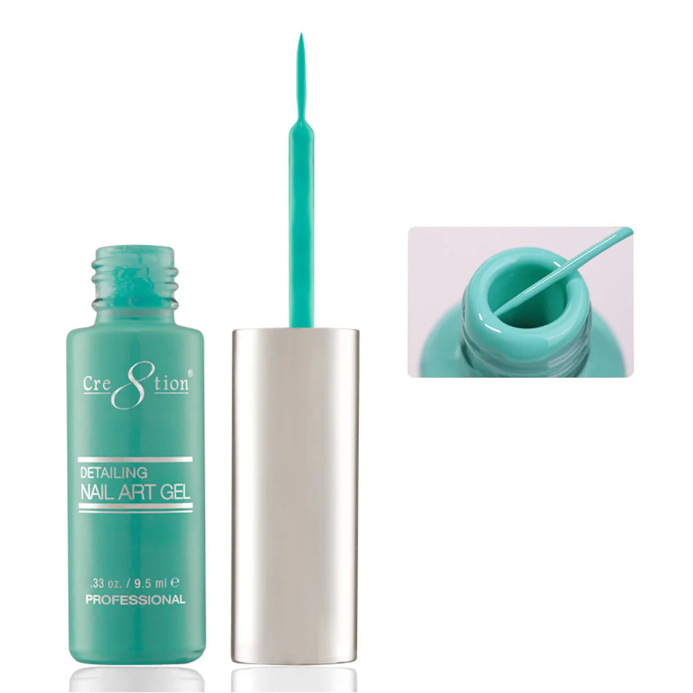 Cre8tion Detailing Nail Art Gel 0.33oz - #13 Tiffany