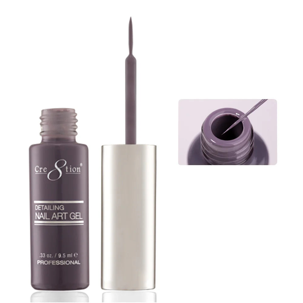 Cre8tion Detailing Nail Art Gel 0.33oz - #17 Mauve