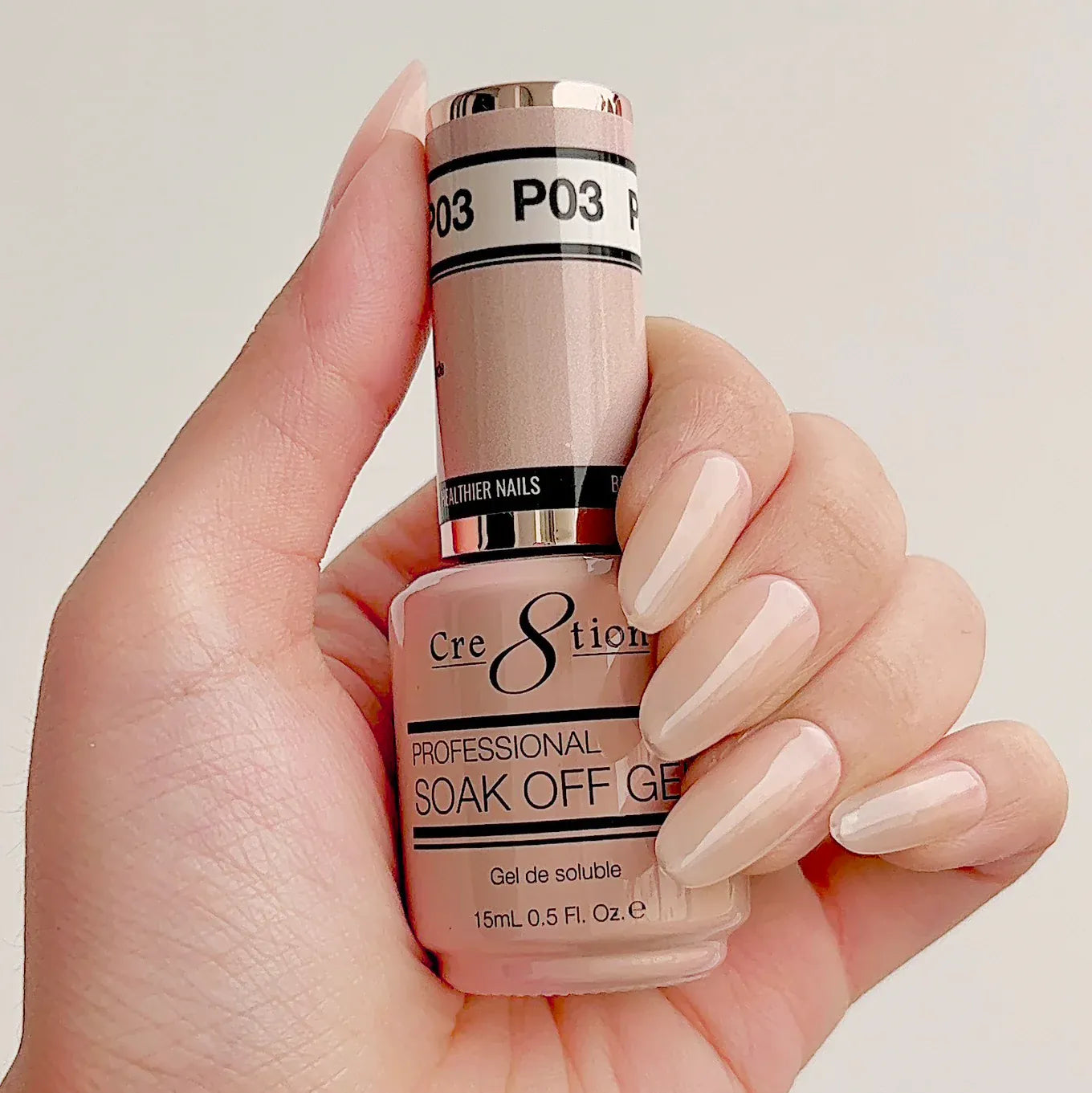 Cre8tion Gel - French Collection - P03 Precious Pink