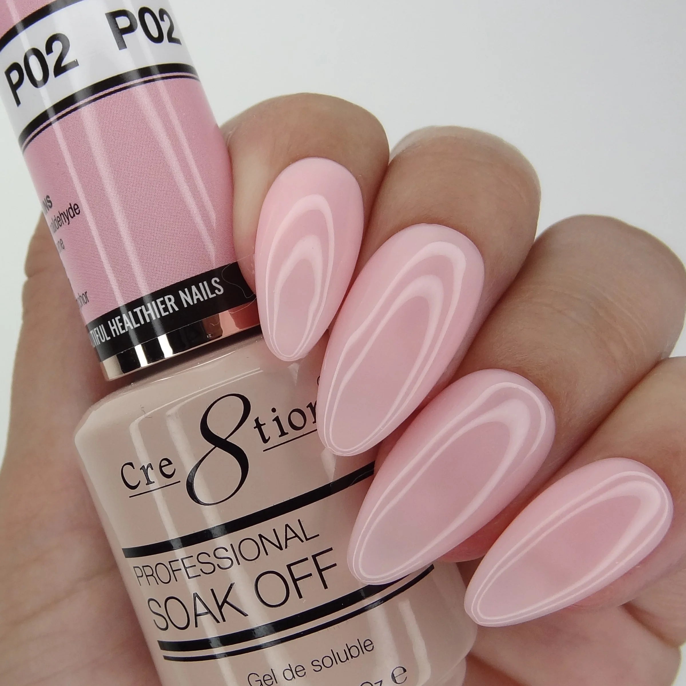 Cre8tion Gel 0.5oz - French Collection - P02 Sweet Pink