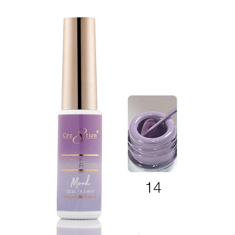 Cre8tion Mood Changing Detailing Gel 0.25oz - #14