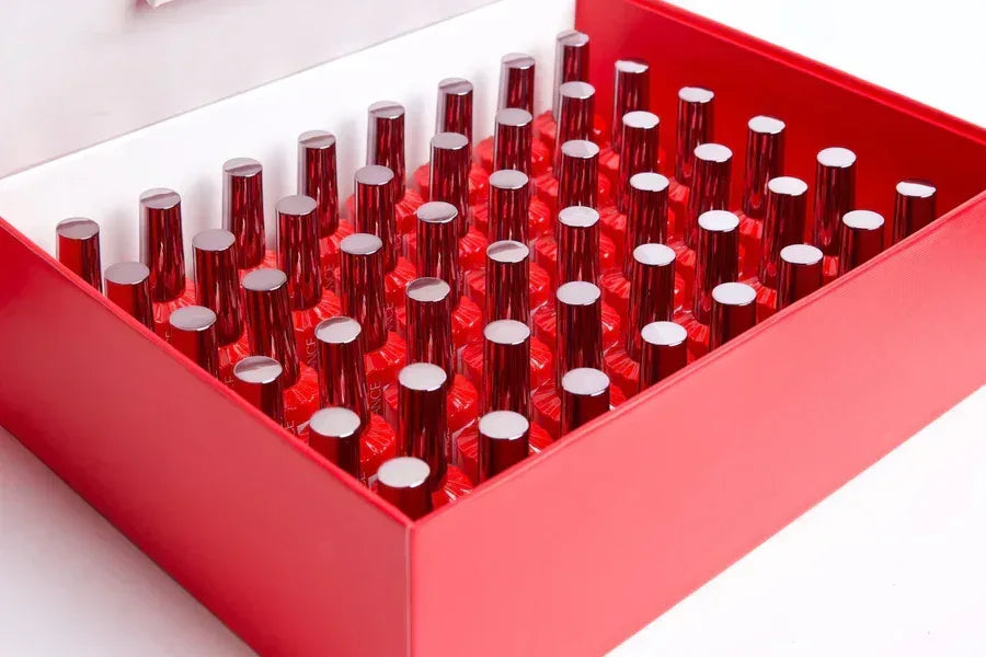 Cre8tion CHANCE Gel 0.5oz - Red London Collection + Free 1 Color Booklet & 1 Color Board - TTT Nails Supply