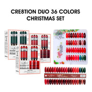 Cre8tion CHANCE Matching Duo Gel Polish 0.5oz - Christmas Collection 36 colors + 2 set samples