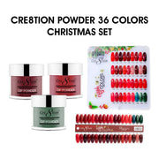 Cre8tion CHANCE Powder 1.7oz - Christmas Collection 36 colors + 2 set samples