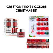 Cre8tion CHANCE, TRIO Matching 3in1 - Christmas Collection 36 colors + 2 set samples