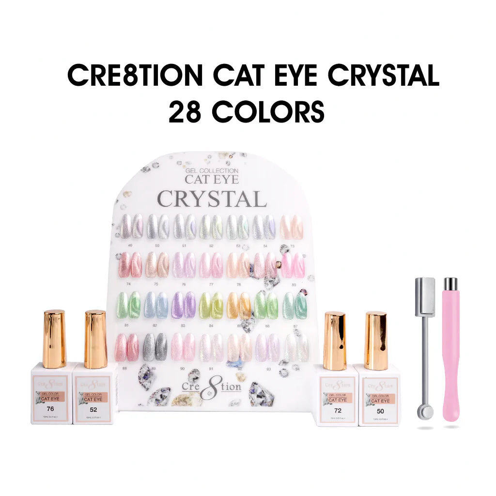 Cre8tion Cat Eye Crystal Collection - 28 colors