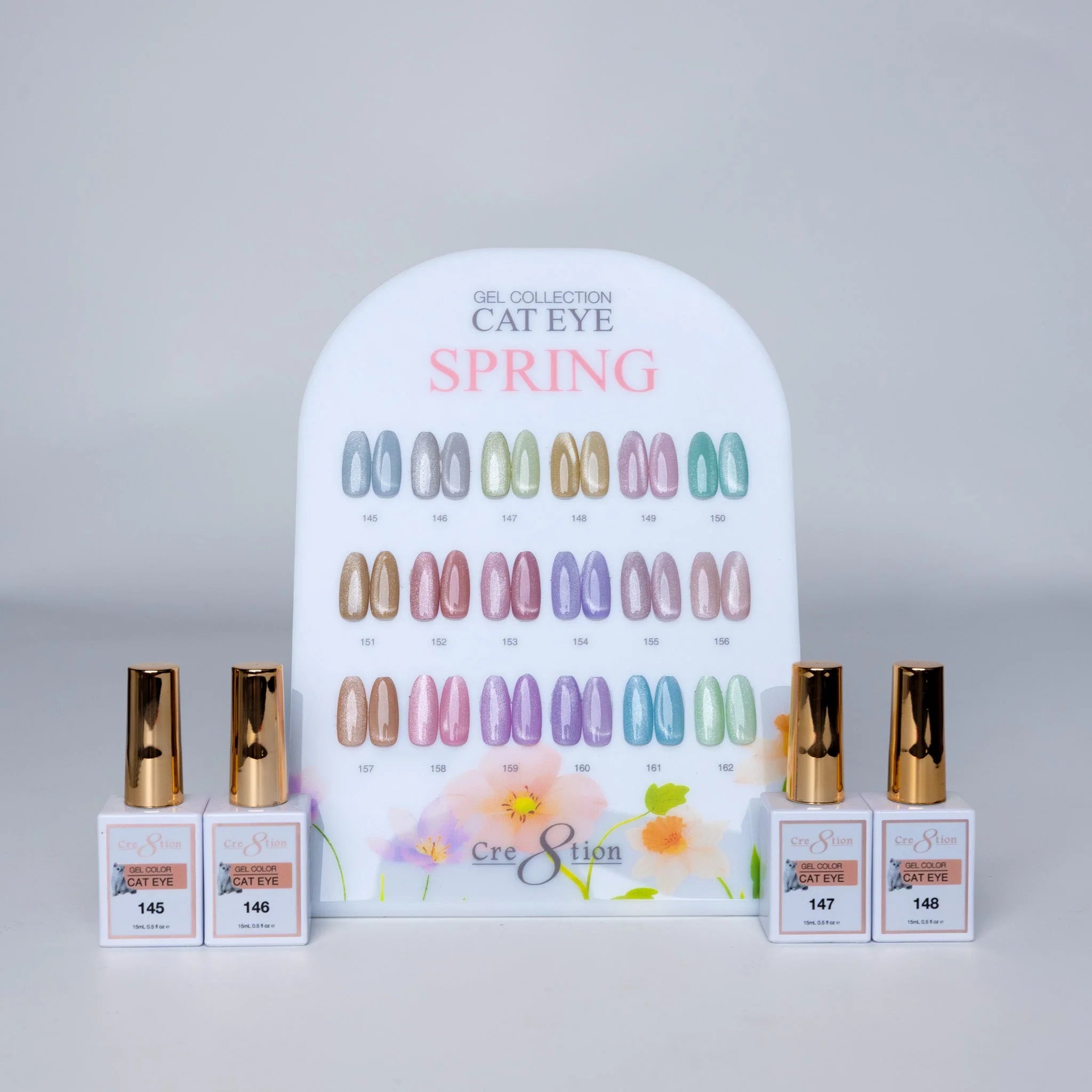Cre8tion Cat Eye Spring Collection - Set 18 colors (#145 - #162)
