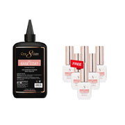Cre8tion Soak Off Gel Base Coat 16oz Refill + Free 06 Bottles 0.5oz