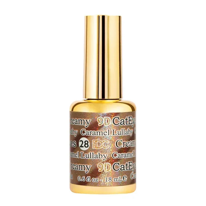 DC 9D Cat Eye Creamy - #28 Caramel Lullaby - TTT Nails Supply