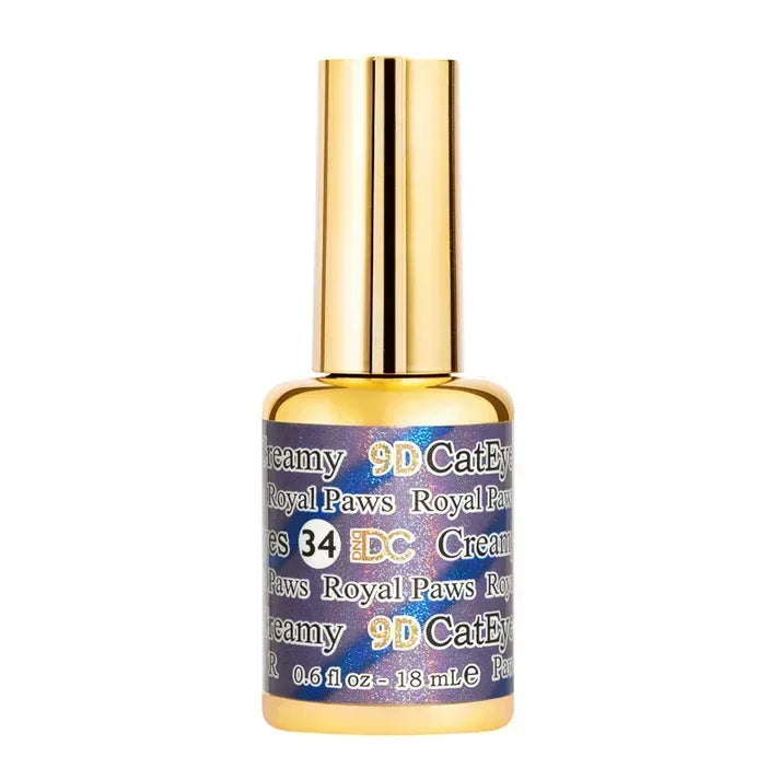 DC 9D Cat Eye Creamy - #34 Royal Paws - TTT Nails Supply