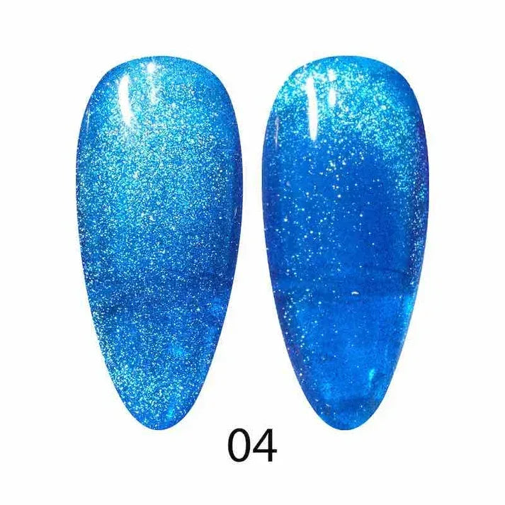 DC 9D Cat Eye Smoothie - #04 Galactic Sapphire - TTT Nails Supply