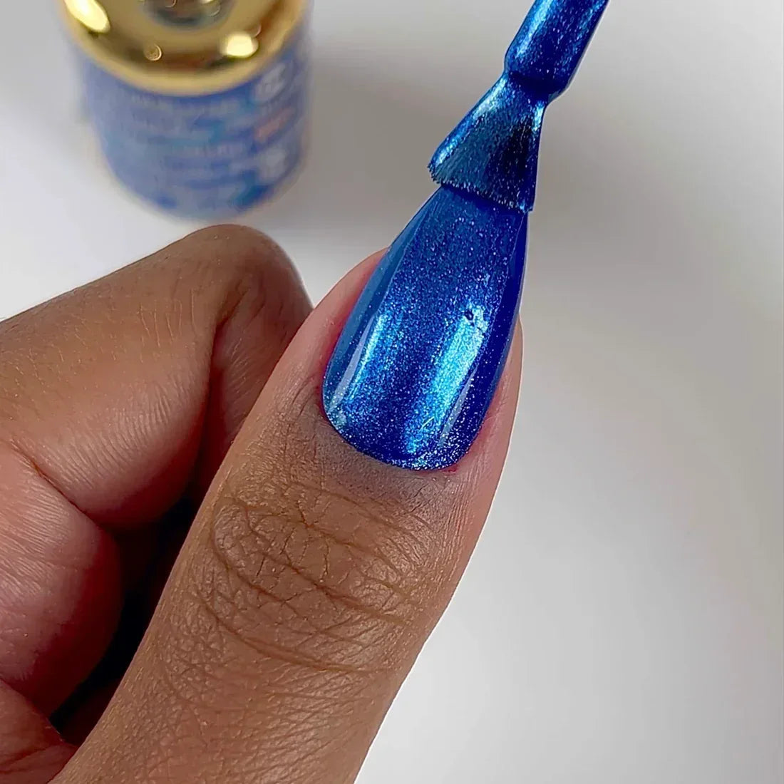 DC 9D Cat Eye Smoothie - #04 Galactic Sapphire - TTT Nails Supply