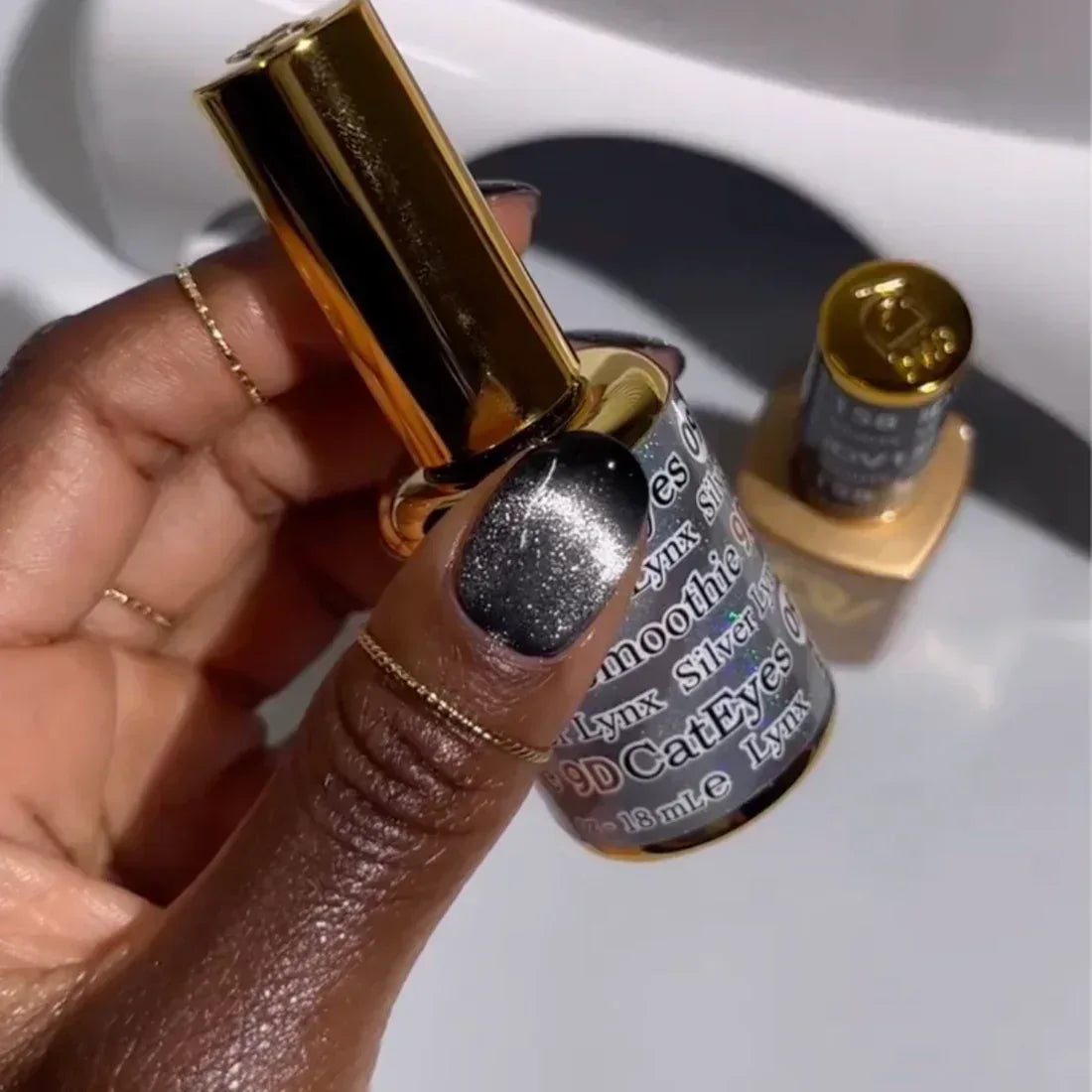 DC 9D Cat Eye Smoothie - #09 Silver Lynx - TTT Nails Supply