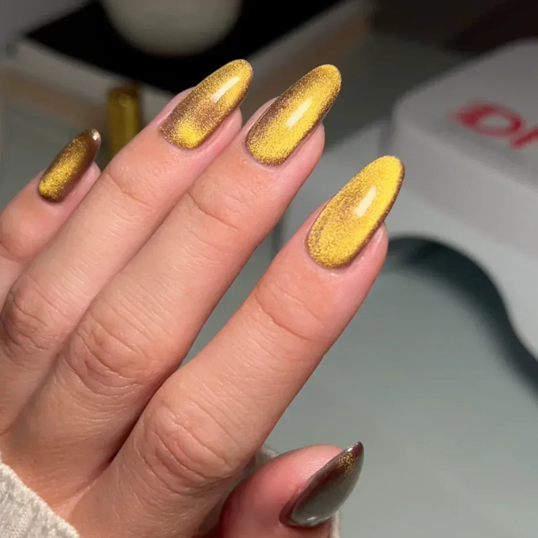 DC 9D Cat Eye Smoothie - #10 Ember Enchantress - TTT Nails Supply