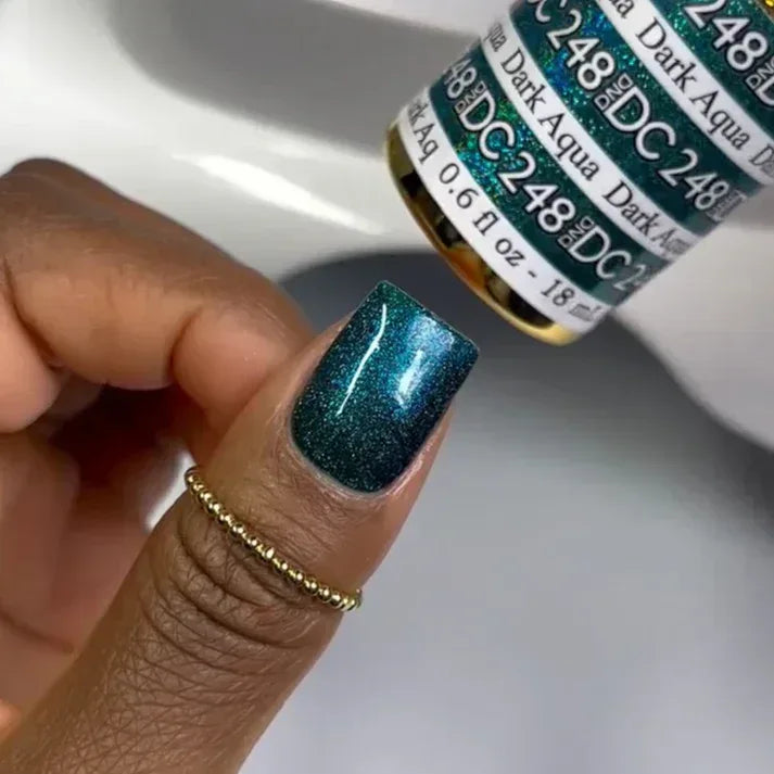DND DC Mermaid Gel - #248 Dark Aqua - TTT Nails Supply