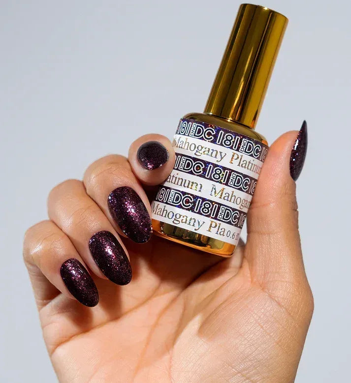 DND DC Platinum Gel - #181 Mahogany - TTT Nails Supply