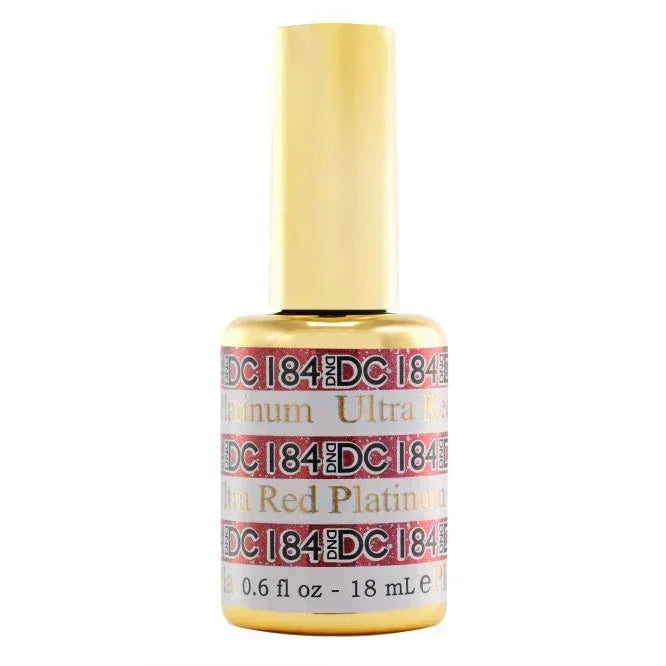 DND DC Platinum Gel - #184 Ultra Red - TTT Nails Supply