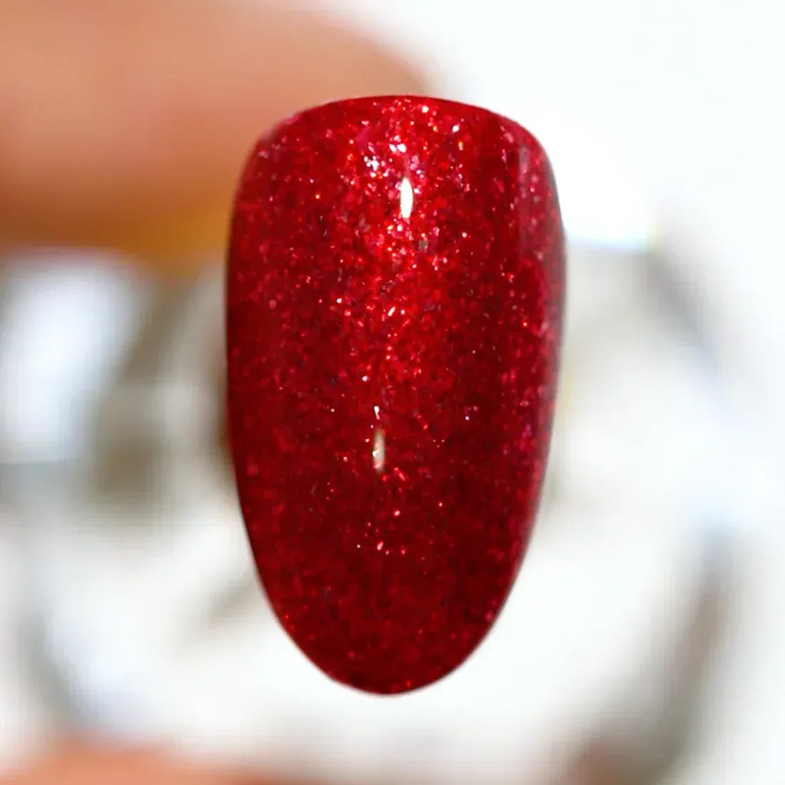 DND DC Platinum Gel - #184 Ultra Red - TTT Nails Supply
