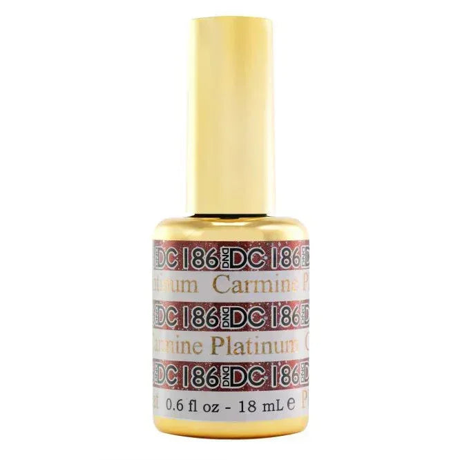 DND DC Platinum Gel - #186 Carmine - TTT Nails Supply