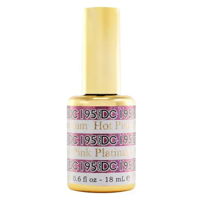 DND DC Platinum Gel - #195 Hot Pink - TTT Nails Supply