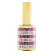 DND DC Platinum Gel - #196 Ruby Pink (LAZER Pink) - TTT Nails Supply